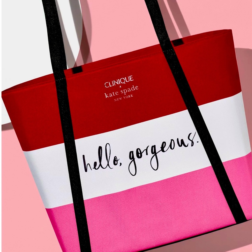 AUTHENTIC KATE SPADE SATIN TOTE